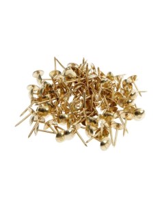 ТУНДРА Гвозди декоративные 8х15 мм цвет золото в упаковке 500 шт Tundra