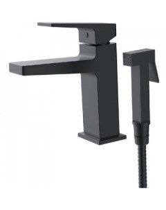 Гигиенический душ со смесителем для раковины A1009 16 черный матовый Faop