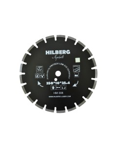Диск алмазный отрезной 35025 412Hard Materials Лазер асфальт HM308 Hilberg