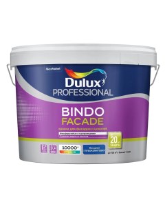 Краска фасадная латексная Bindo Facade глубокоматовая база BC 9 л Dulux