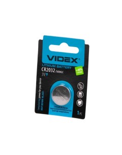 Батарейка Lithium CR2032 BL 1 Videx