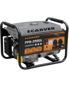 Бензиновый генератор PPG 3900А 220 12 В 3 2кВт 01 020 00012 Carver