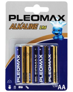 Батарейка Pleomax LR6 4BL 4 шт Samsung