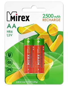 Аккумуляторная батарея HR6 25 E2 2 шт Mirex
