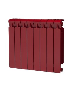 Биметаллический радиатор Monolit 500 8 секций красный RM50083 43011 Rifar