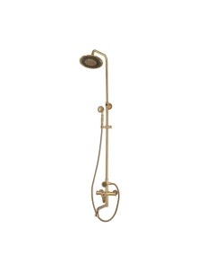 Комплект одноручковый для ванны и душа WINDSOR 10120PF 1 Bronze de luxe