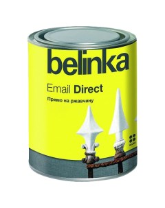 Эмаль Email Direct Красная 0 75 л Belinka