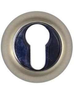 Накладка дверная круглая под цилиндр ЕТD матовый никель Vantage