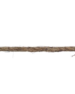 Веревка крученая пеньковая 2 пряди d1 5 мм 40 м Добрострой