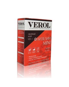 Клей обойный флизелиновый MINI усиленный 125г Verol