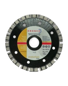 Алмазный диск Evolution Turbo 125х2 2x22 23 арт 4120441 Dronco