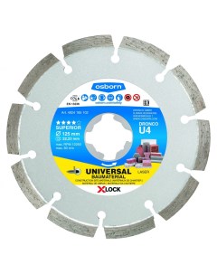 Алмазный диск универсальный OSBORN U4 125х2 2 мм X Lock арт 4924185102 Dronco