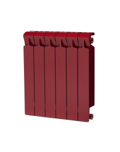 Биметаллический радиатор Monolit 500 6 секций красный RM50063 43011 Rifar