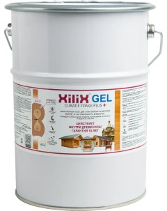 Пропитка для дерева XILIX GEL средство от короеда плесени и грибка 5 литров Adkalis