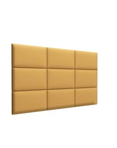 Стеновая панель Eco Leather Gold 30х50 см 4 шт Tartilla