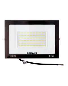 Прожектор светодиодный 100 Вт 4000 К IP65 черный Rexant