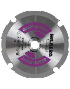 Диск пильный Industrial Фиброцемент 165х20 мм 4T HC165 Hilberg