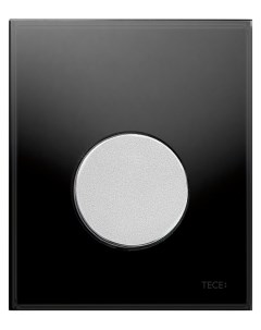 Кнопка смыва Loop Urinal 9242655 чёрное стекло кнопка хром матовый Tece
