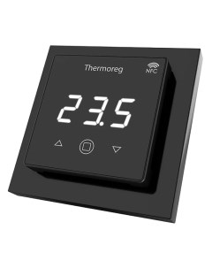 Терморегулятор для теплого пола reg TI 700 Black 7444 Thermo