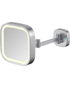 Зеркало S M332L с увеличением 5х сатин с подсветкой Java