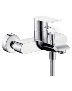 Смеситель для ванны Metris 31480000 хром Hansgrohe