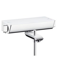 Смеситель для ванны Ecostat Select 13141400 хром Hansgrohe