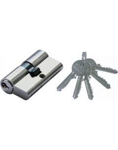 Цилиндр замка ключ ключ английский 5 ключей никель 40х40 мм 00 00005112 Dorf