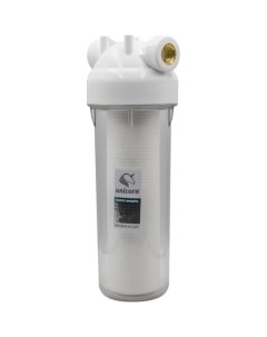 Магистральный фильтр 1 2 для воды прозрачный 10 KSBP 12 c картриджем PS1005 Unicorn