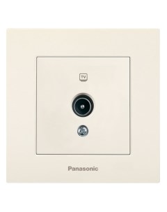 Розетка телев Karre Plus WKTC04542BG RU скрыт IP20 бежевый упак 1шт Panasonic