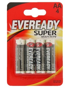 Батарейка Eveready Super Heavy Duty 4 шт Energizer