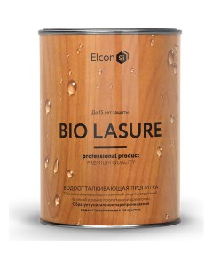 Водоотталкивающая пропитка для дерева Bio Lasure сосна 0 9 л 00 00461945 Elcon