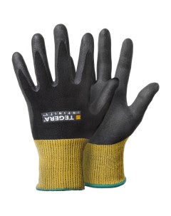Нитриловые рабочие перчатки для защиты от механических рисков сухой захват 8800 10 Tegera