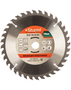 Пильный диск Sturm 9020 190 20 36T Sturm!
