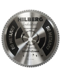 Диск пильный Industrial Металл 350 25 4 80Т HF350 Hilberg
