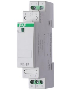 Реле промежуточное PK 1P Un монтаж на DIN рейке 35мм 12В AC DC 16А F F EA06 001 001 Евроавтоматика f&f