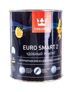 Интерьерная краска для стен и потолка EURO SMART 2 Tikkurila