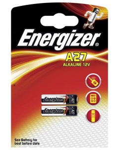 Батарейка A27 2 шт Energizer