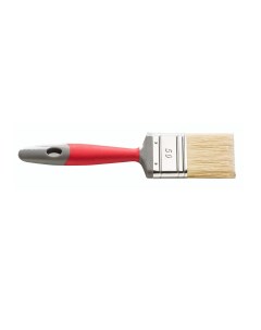 Кисть плоская HARDY 2 5 ширина 60 мм натуральная светлая щетина деревянная ручка Hardy working tools