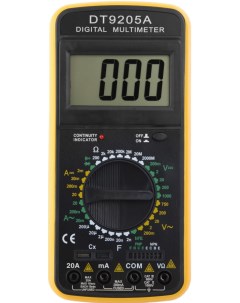 Мультиметр DT9205A цифровой Tek