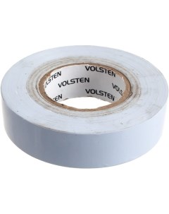 Изолента V02 7B 0 13мм x 15мм х 20 метров белая Volsten