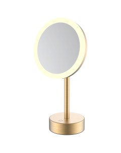 Зеркало S M551LB с увеличением 5х золото с подсветкой Java
