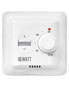 Терморегулятор для теплого пола White механический Iqwatt