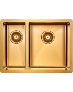 Кухонная мойка Annex 59 PM545944 BGR Брашированное золото Paulmark