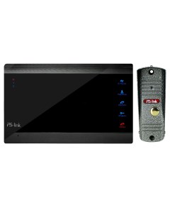 Комплект видеодомофона с вызывной панелью KIT 706DP 201CR S Ps-link