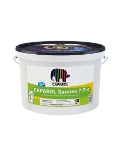 Краска интерьерная Samtex 7 Pro акриловая база 1 белая 10 Caparol