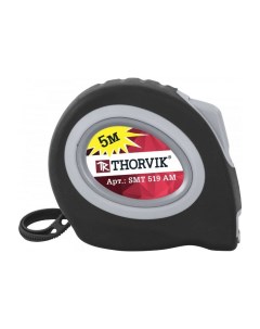 Рулетка измерительная SMT519AM 5м 19мм магнитный зацеп автостоп утолщенное пол Thorvik