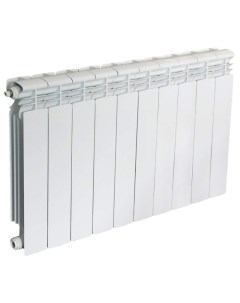 Алюминиевый радиатор 10 секций белый 350 80 10 Oasis