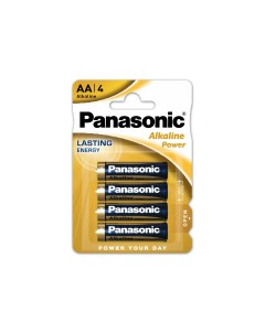 Батарейка щелочная LR6 AA Alkaline 1 5В бл 4 5410853055815 Panasonic