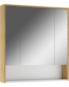 Шкаф зеркало Prime 80 Дуб сонома Domino