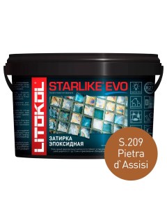 Затирка STARLIKE EVO S 209 PIETRA DASSISI 1 кг Litokol